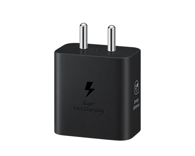 Golden ring with text Charger