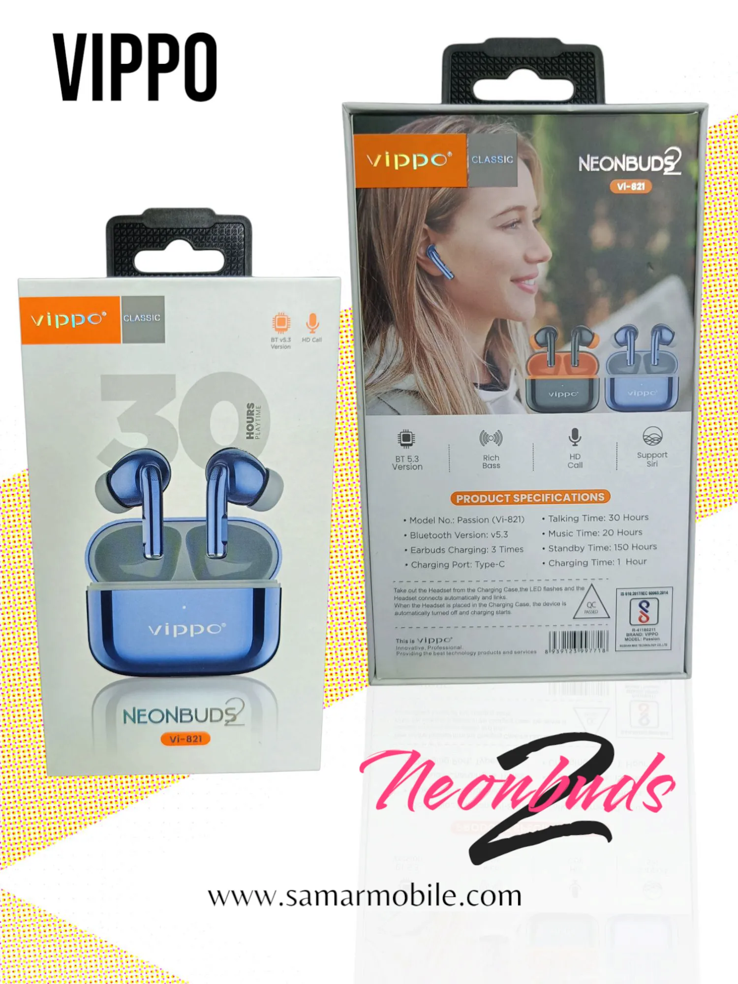 Vippo Neonbuds 2 Vi-821